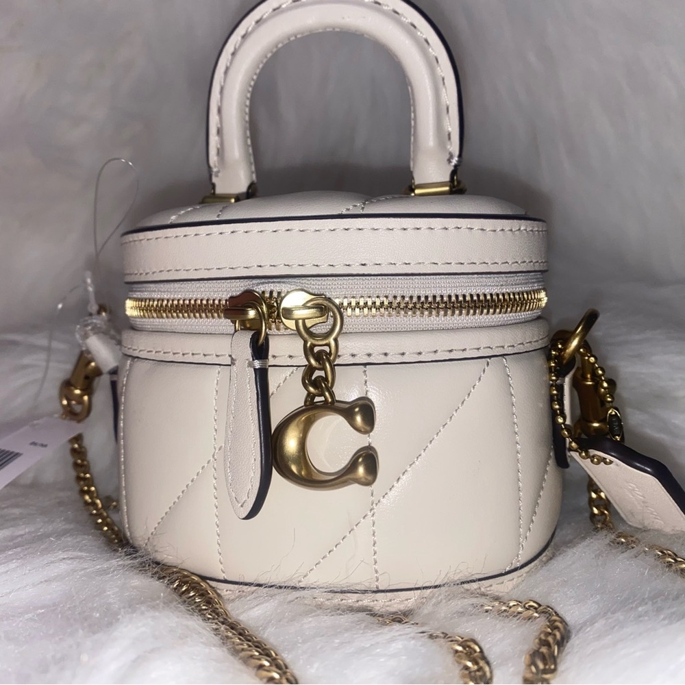 Coach leather micro purse New